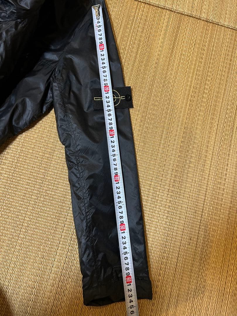 Stone  ナイロンジャケット ブラック/オレンジ