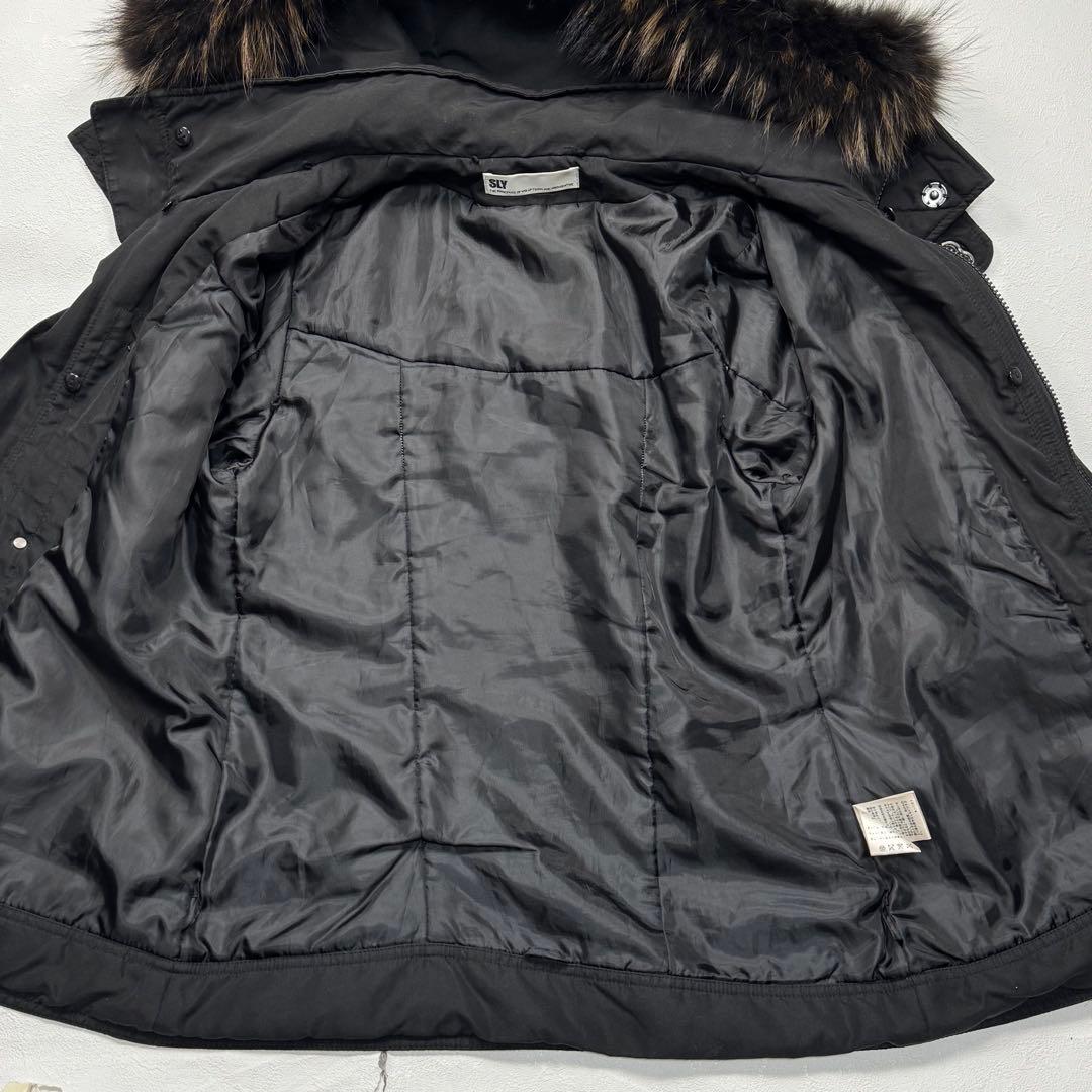 y2k SLY スライ モッズコート ミリタリー N3B 平成 ギャル ブラック