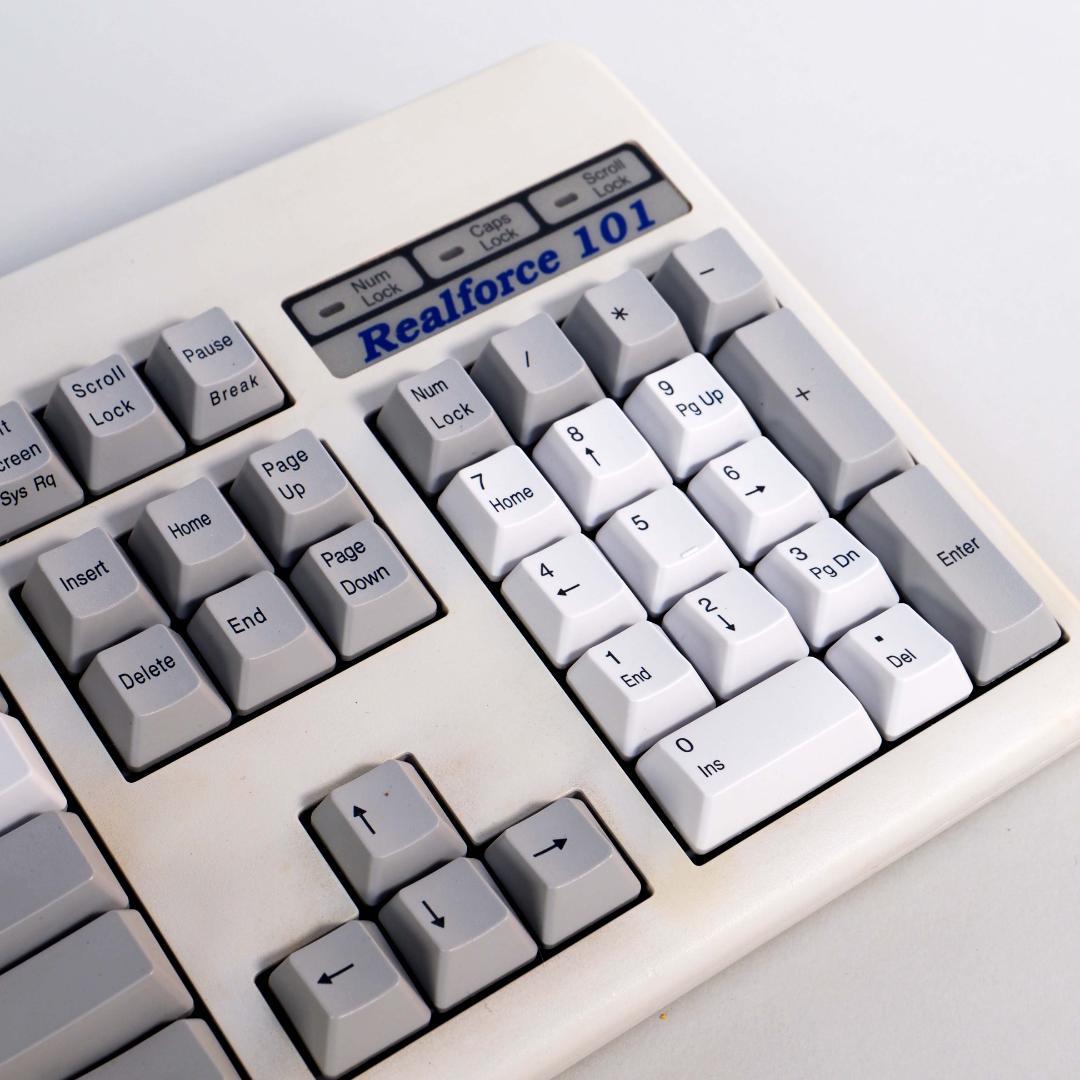 【キートップ洗浄済】Realforce 101 英語配列 （その1） 【東プレ】