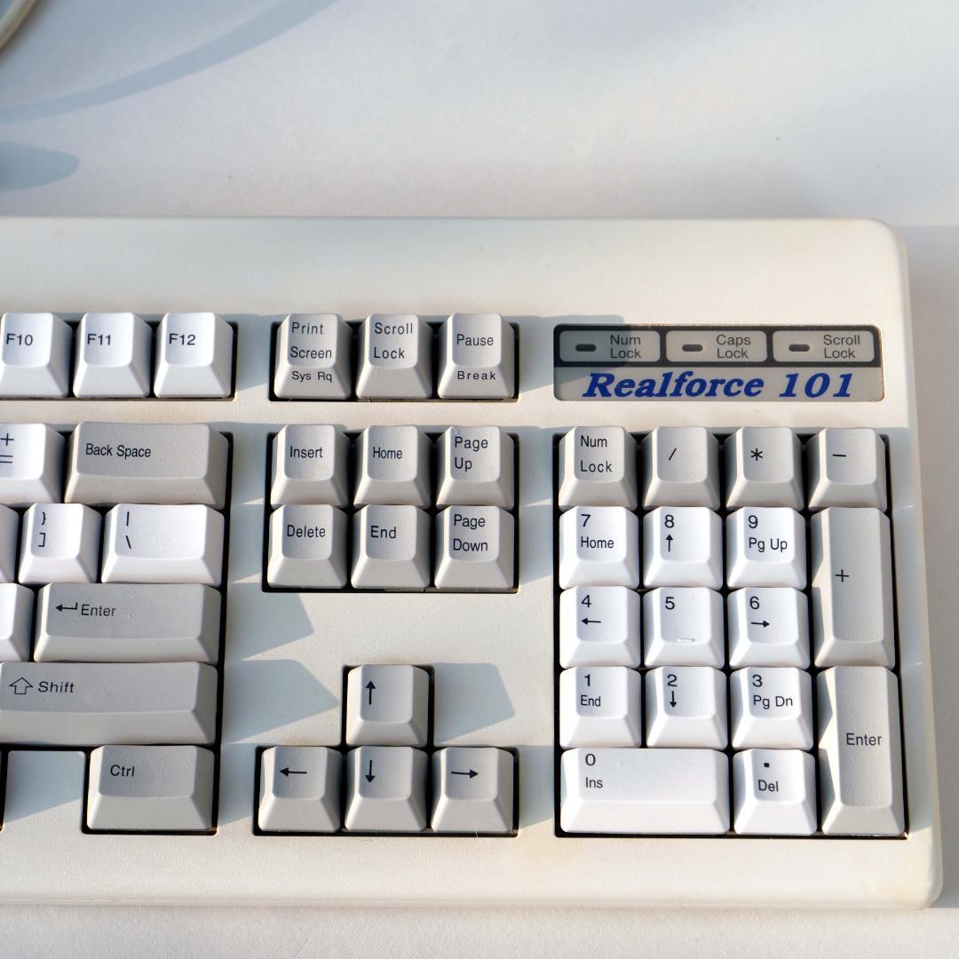 【キートップ洗浄済】Realforce 101 英語配列 （その1） 【東プレ】