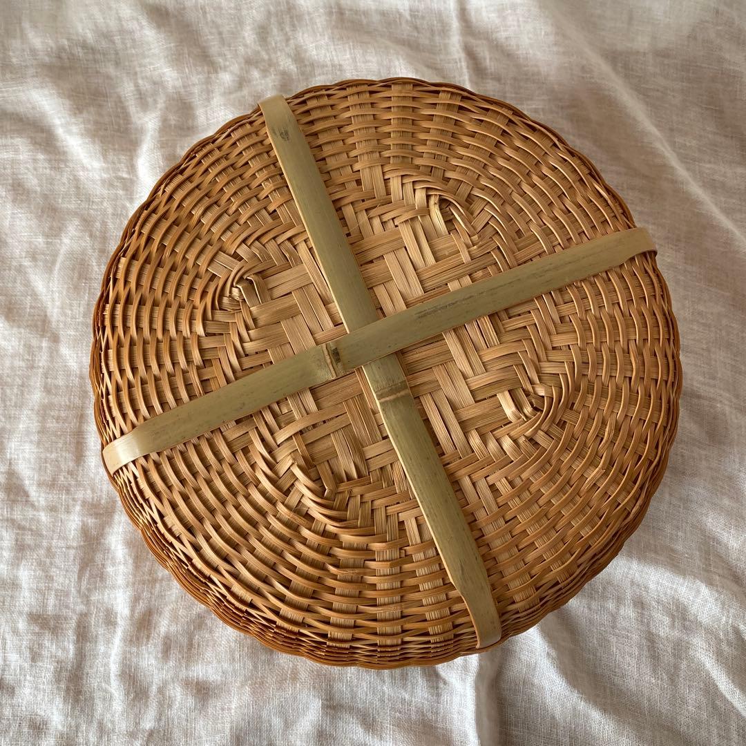 真竹　米揚げざる