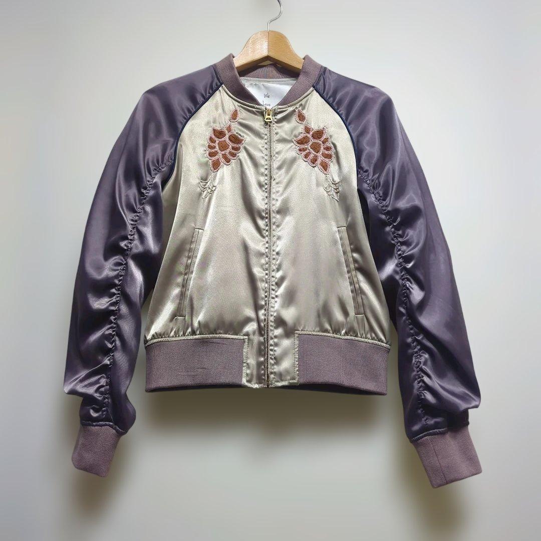 ★ SeaRoomlynn 刺繍 ストレッチ スカジャン ブルゾン