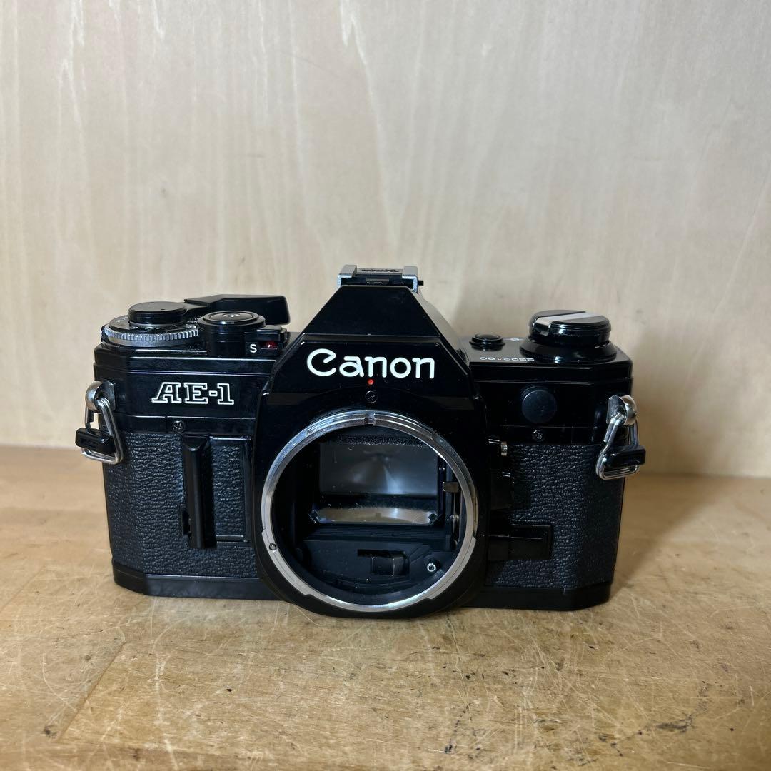 Canon AE-1 ブラックボディー完動極美品