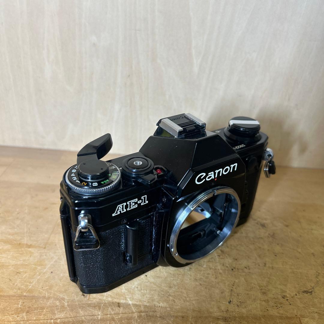 Canon AE-1 ブラックボディー完動極美品
