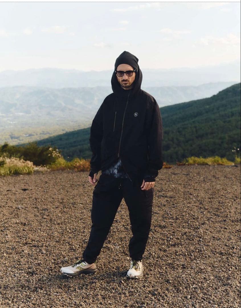 charbon シャルボン running ブラック