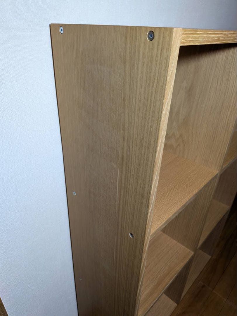 ■送料込■無印良品 スタッキングシェルフ 3×2 木製家具棚MUJI収納オーク材