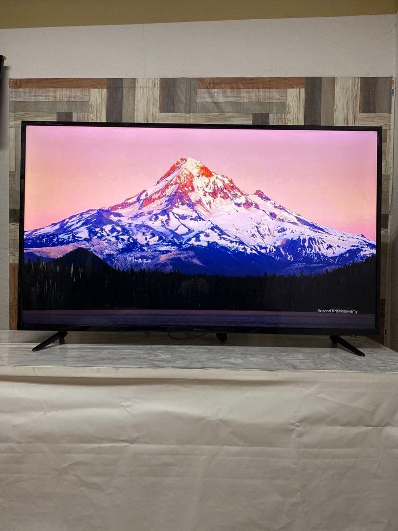 即日受渡❣️送料込3年前購入ジャパンネクスト55型4K目に優しいブルーカット