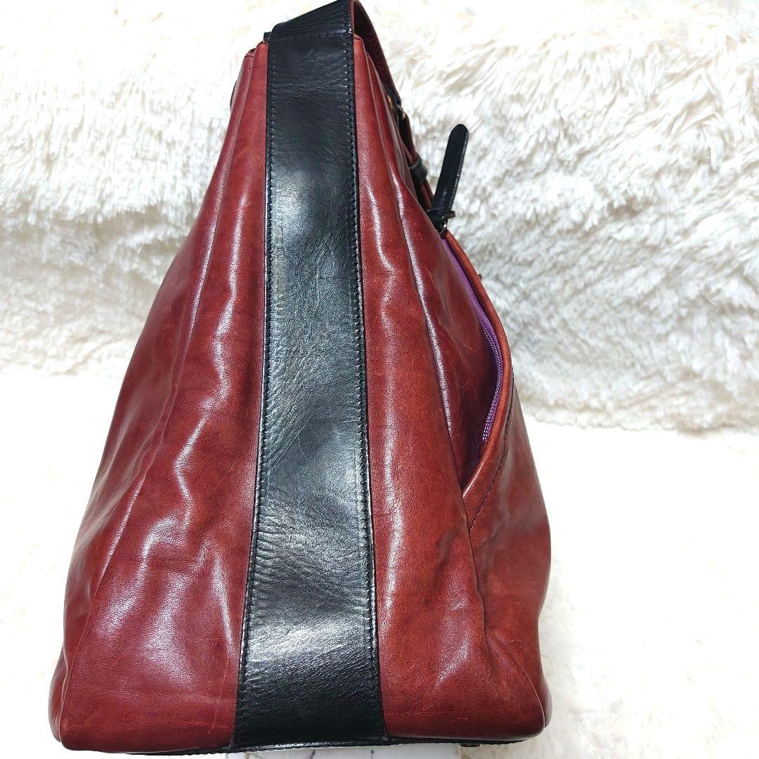 TIP ZONE ティップゾーン 本革 ショルダーバッグ 2way