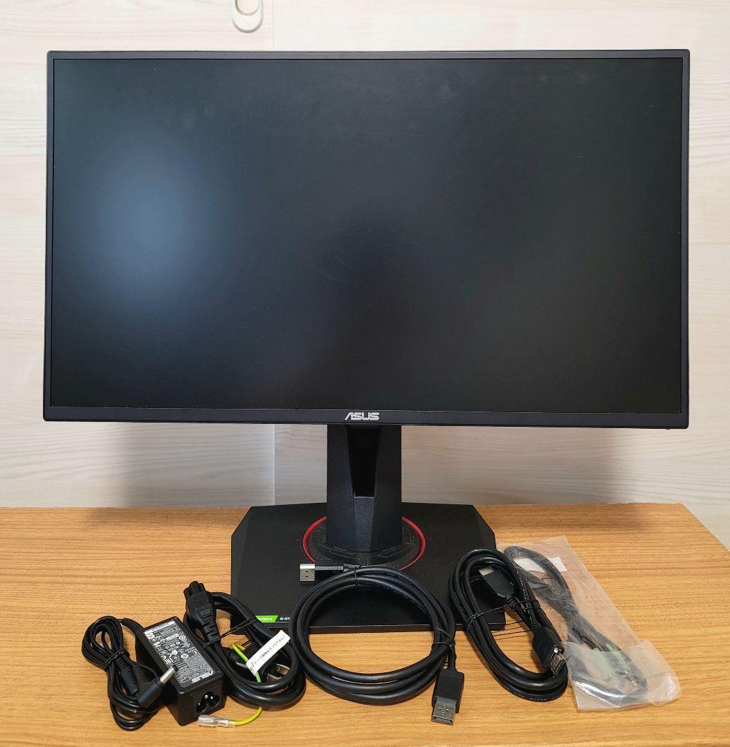 美品　ASUS 24.5インチ ゲーミングモニター VG258Q