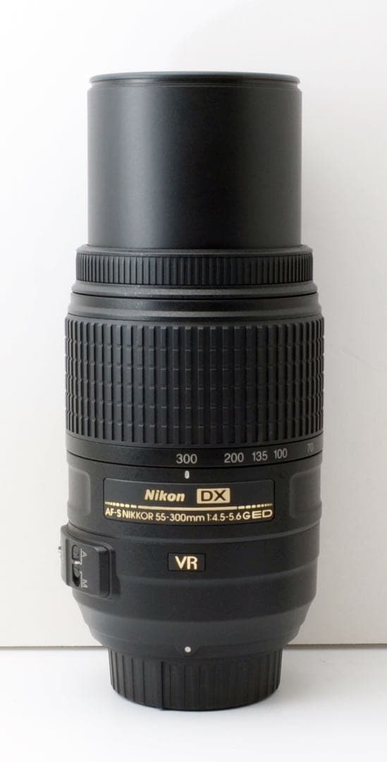 外観超美品！Nikon AF-S 55-300mm VR●手ぶれ補正付き
