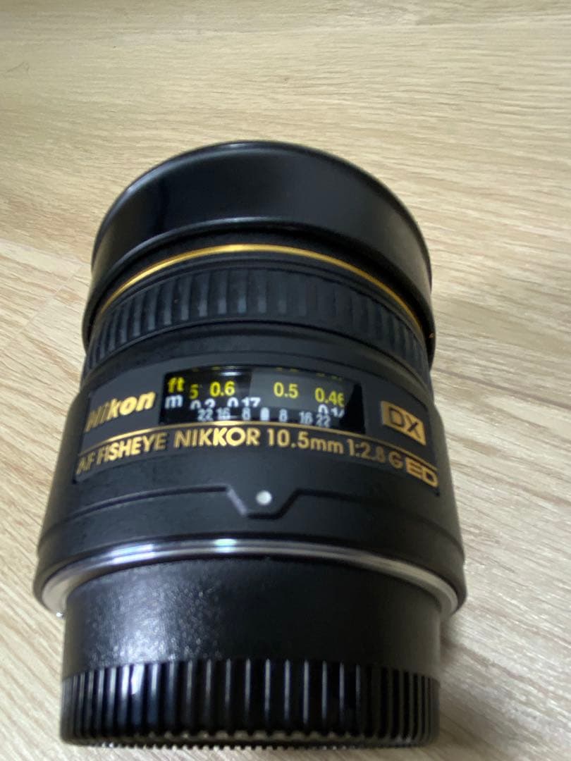 【美品】ニコン AF Fisheye Nikkor 10.5mm f/2.8 G