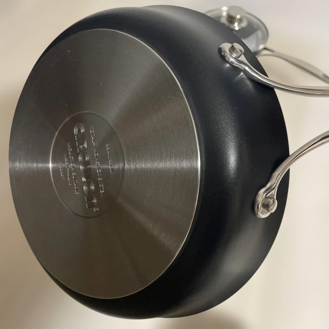 マイヤー　サーキュロンフライパン25cm/16cm（蓋付き）3点セット　箱無し