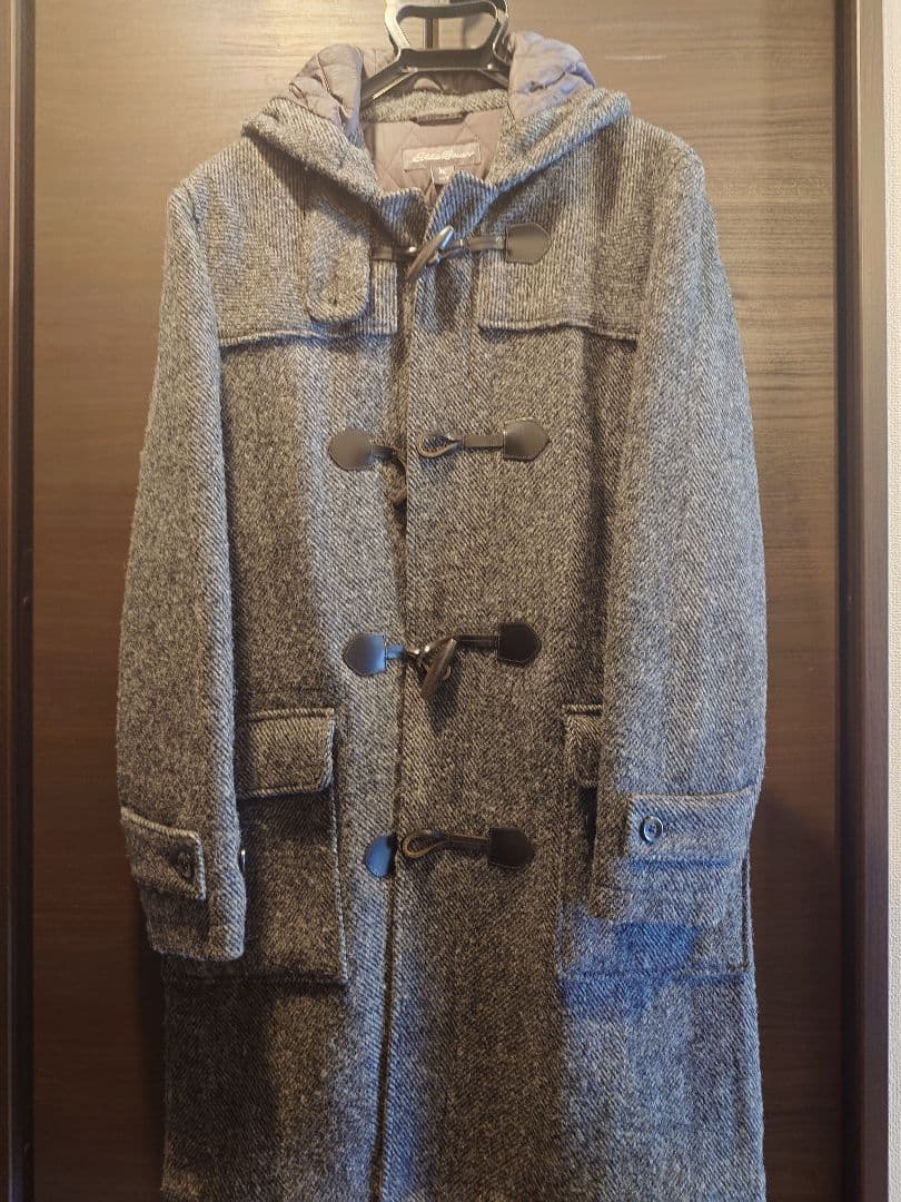 ★値下げ★エディバウアー EddieBauer ダッフルコート ハリスツイード