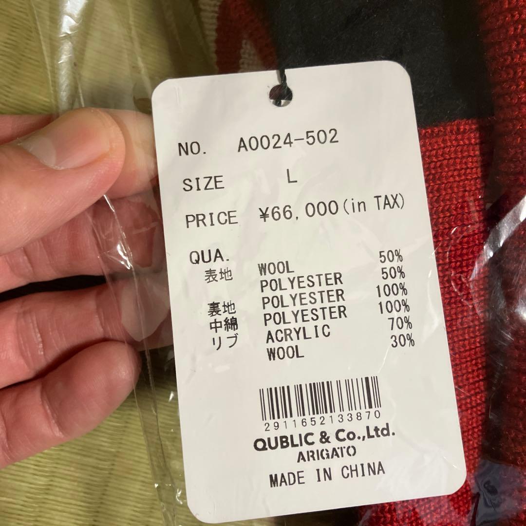 SAPEur サプール　新品　未使用品　未開封　ビクリマン　スタジャン 黒　Ｌ