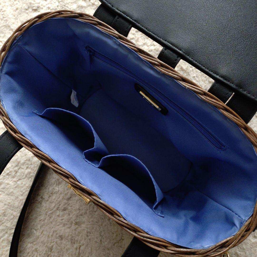 DIANA かごバッグ 2way ラタンバッグ