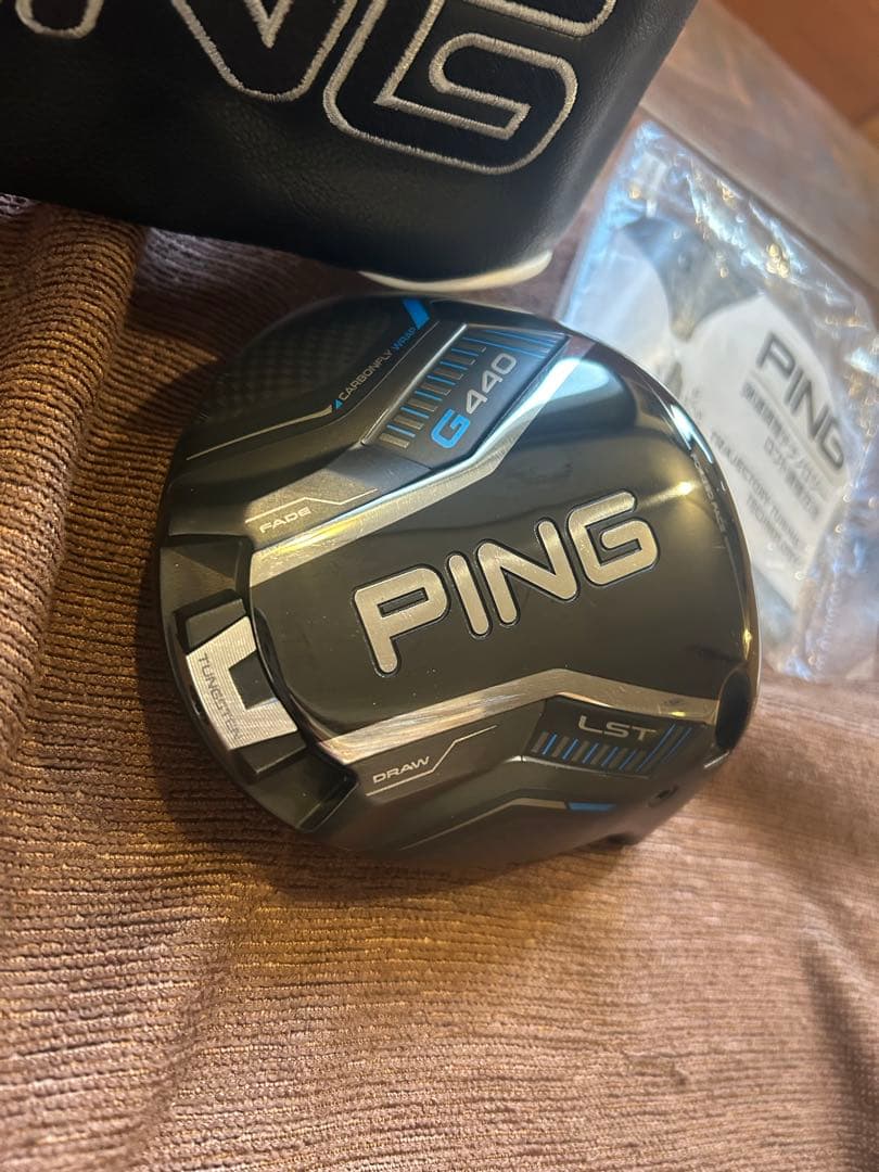 PING G440 LST ９度　ドライバーヘッド単品　ヘッドカバー　レンチ付