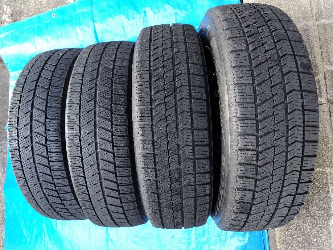 155/65R14【1/2】スタッドレスタイヤ・鉄ホイール付、2分割の内の2本