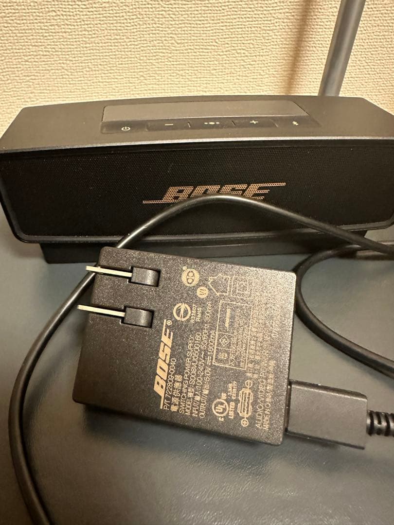 minmin-t　Bose ワイヤレススピーカー 黒 充電器付き