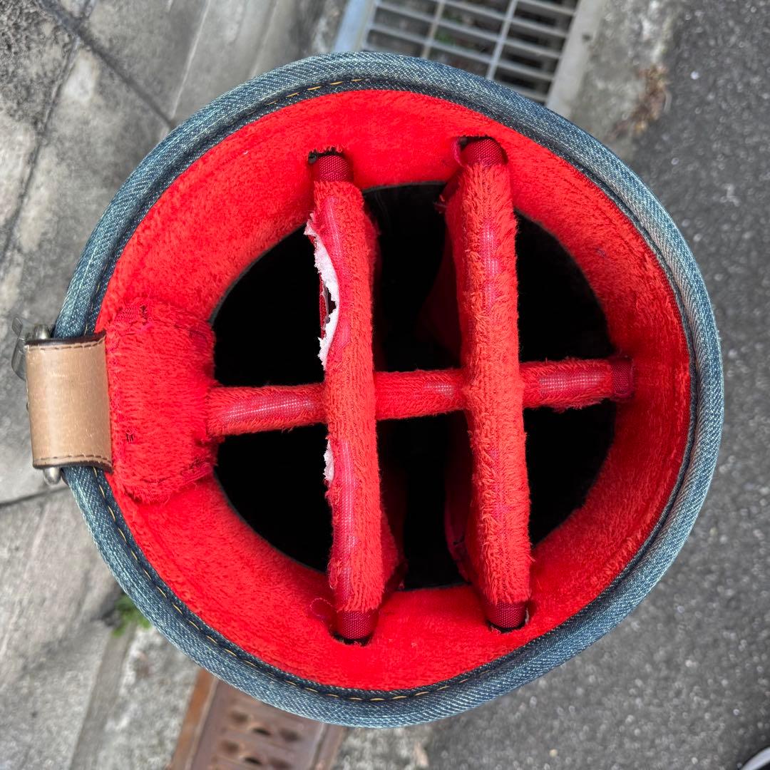 希少☆ EVISU エヴィス　ゴルフ　 デニム　キャディバッグ　初期モデル