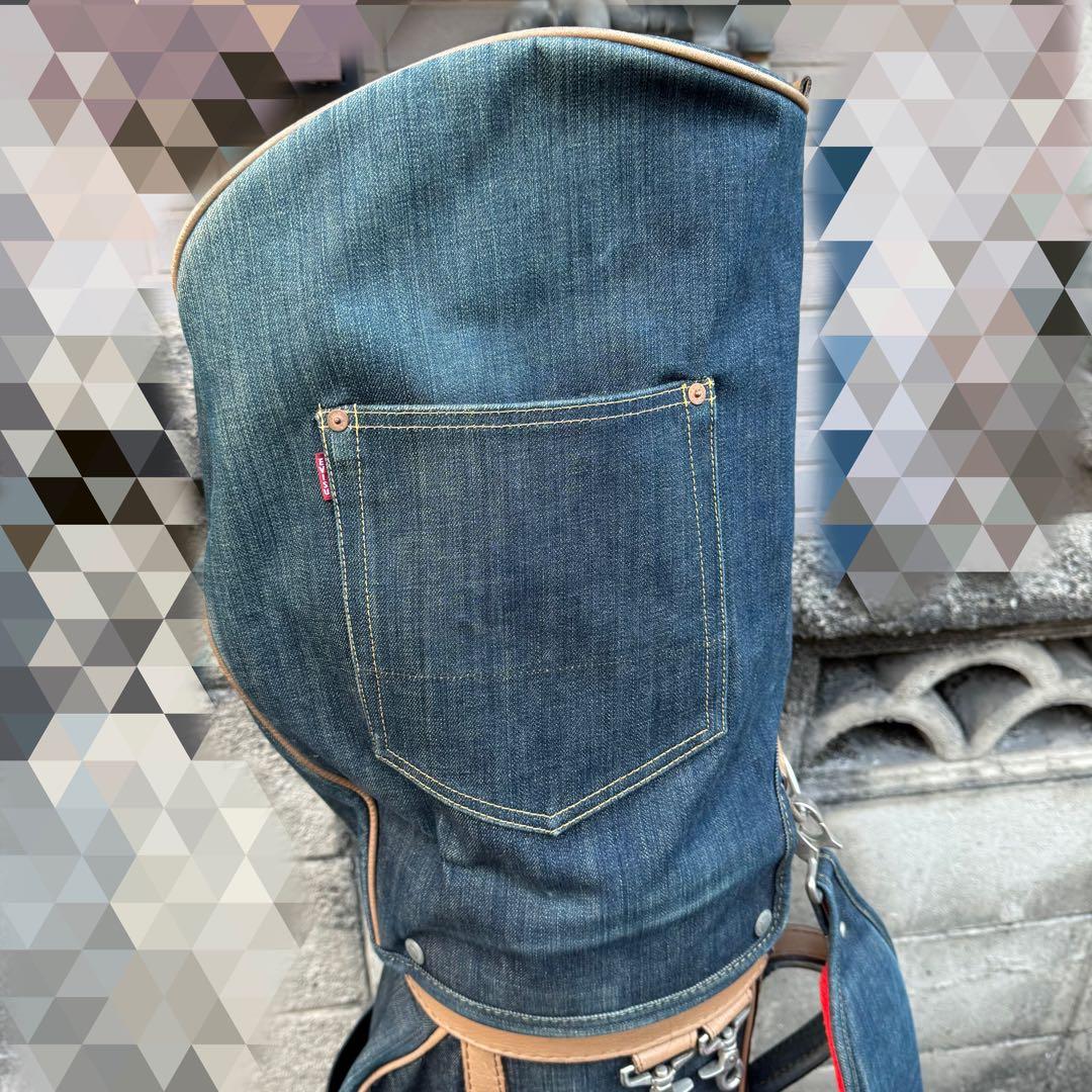 希少☆ EVISU エヴィス　ゴルフ　 デニム　キャディバッグ　初期モデル