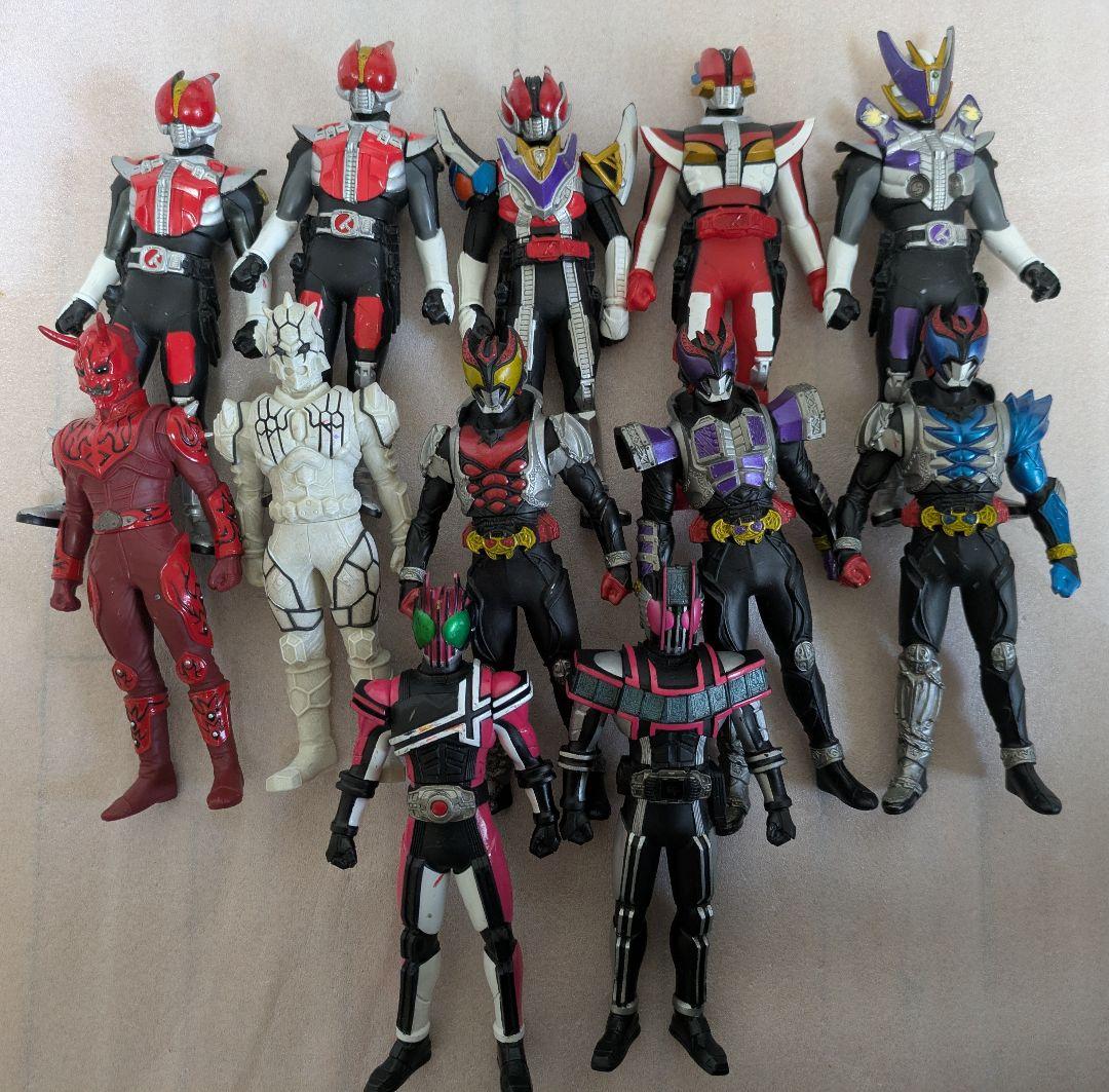 仮面ライダー ソフビ フィギュア 149個 まとめ