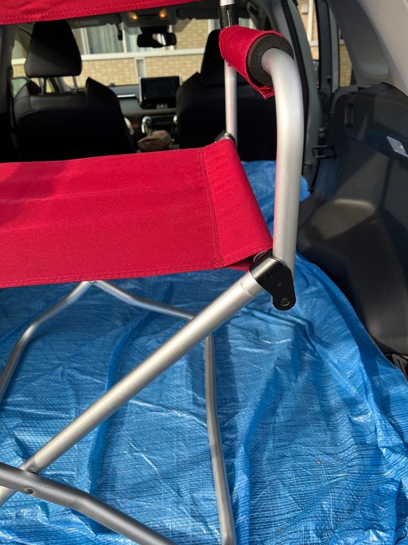  peak スノーピーク　FDフォールディングチェアワイド赤　4脚セット