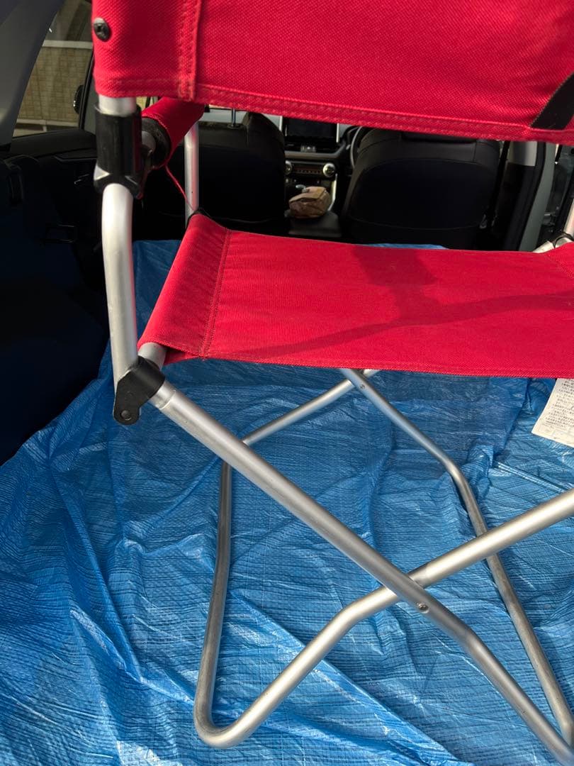  peak スノーピーク　FDフォールディングチェアワイド赤　4脚セット