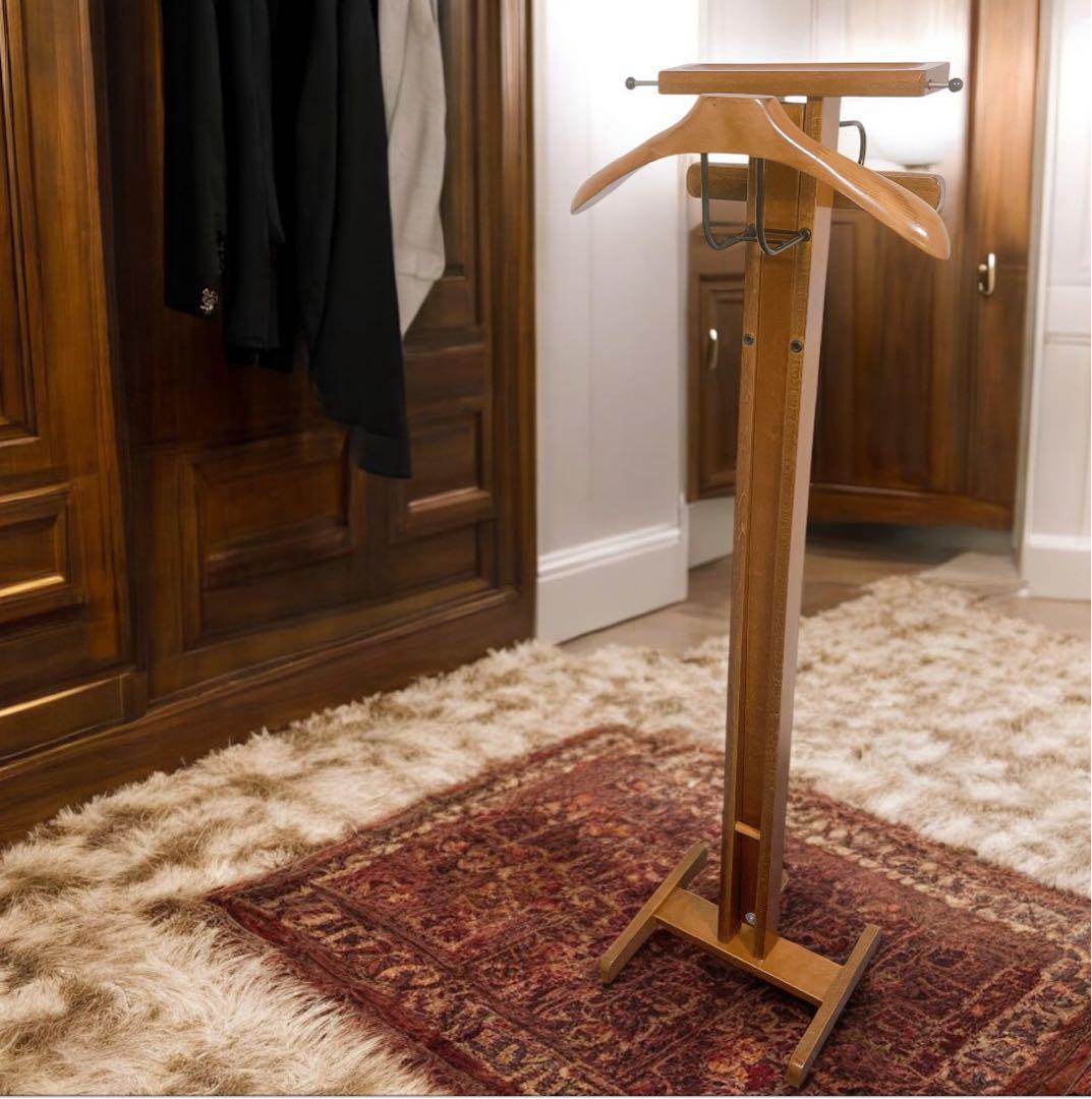 aris アリス 木製ハンガーラック イタリア製 ポールスタンド ハンガーポール