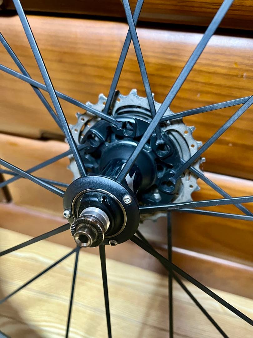 美品。FULCRUM RACING ZERO NITE C17 ホイールセット