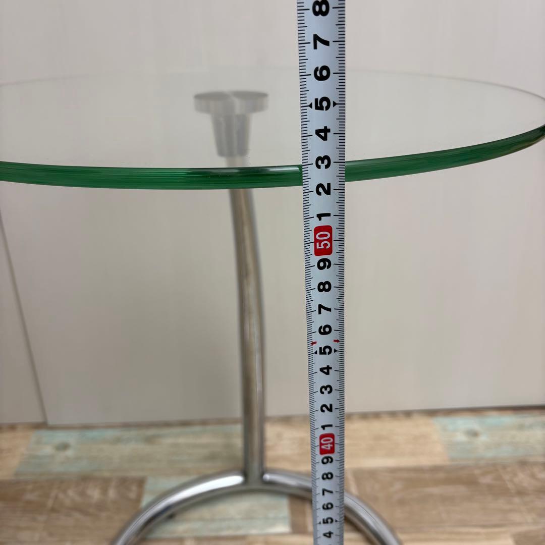 IDC 大塚家具 セレクト サイドテーブル ガラステーブル