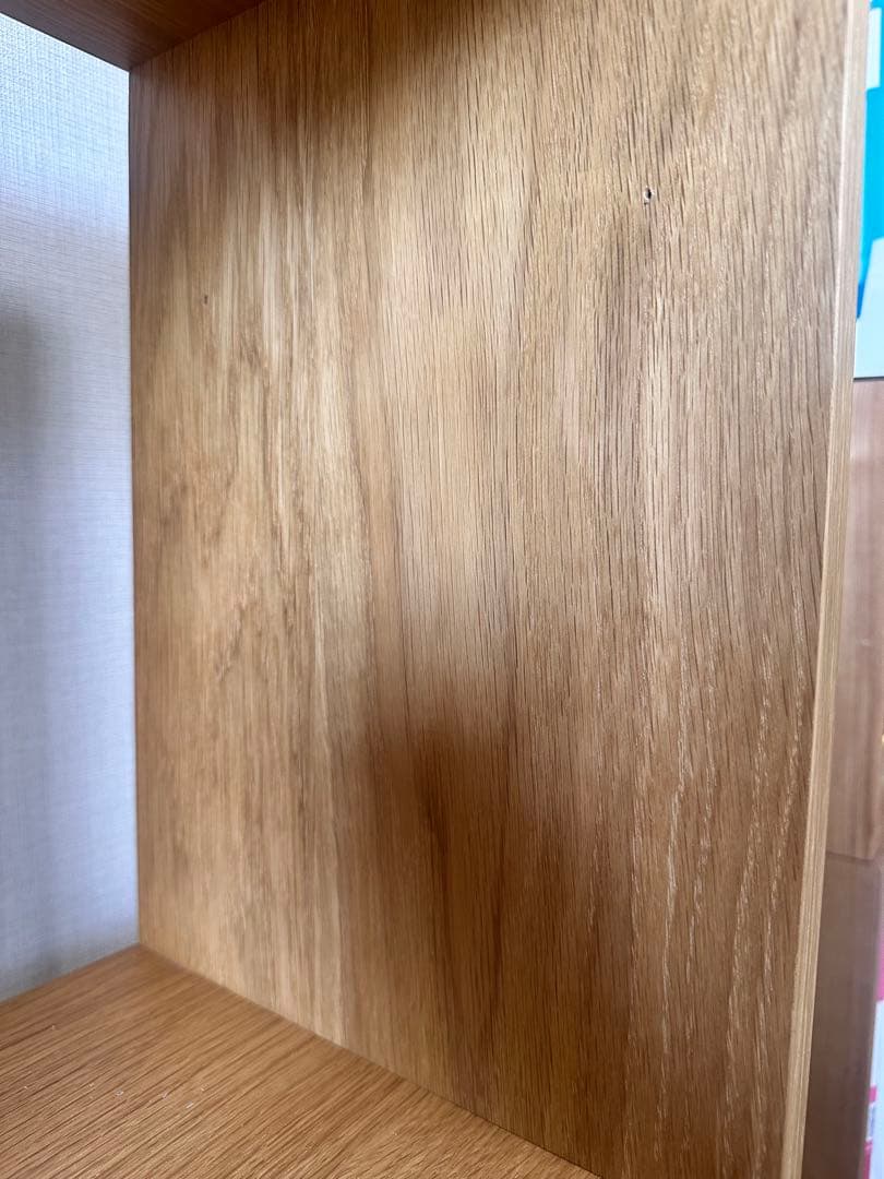 【送料込】無印良品 スタッキングシェルフ　オーク　3段×2列