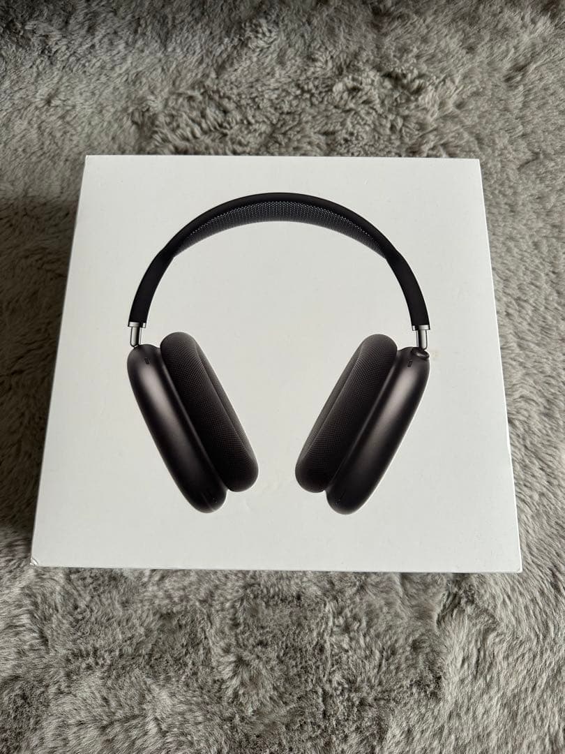 ※本日発送可【正規品】AirPodsMaxスペースグレー　カバー付き