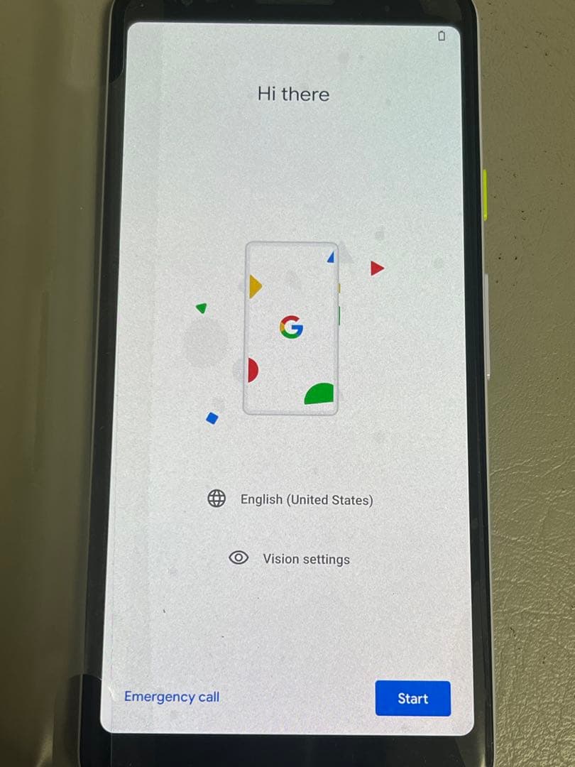 新品未使用Google Pixel 3a 64GB本体