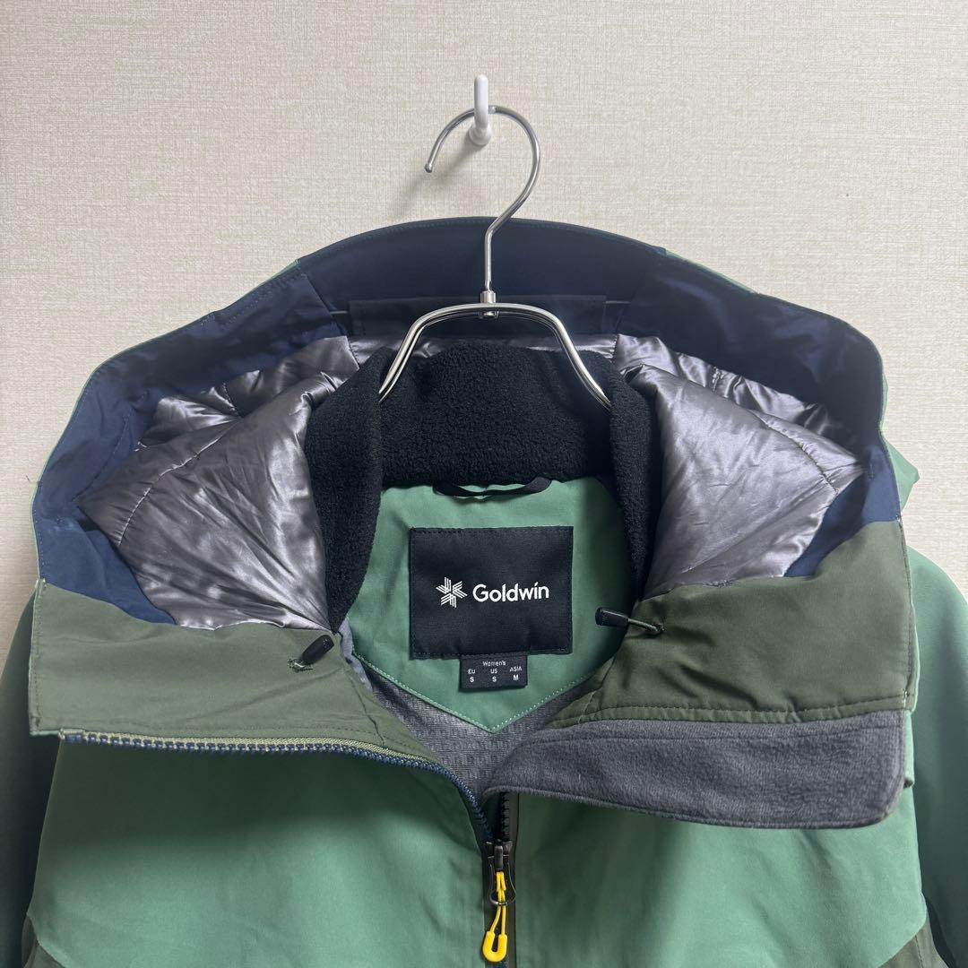 GOLDWIN ゴールドウィン スノーウェア レディース M 薄緑 カーキ