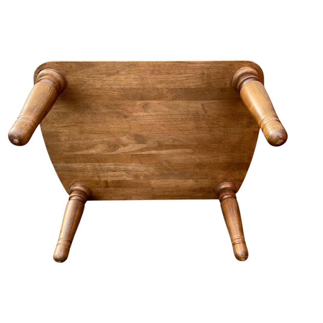 カントリー北欧調　ローテーブル　ナチュラルウッド　木製　デスク　サイドテーブル