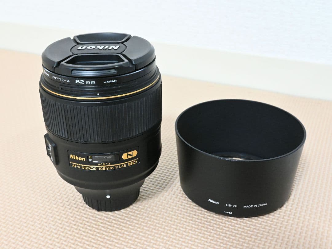 レンズ(単焦点) Nikon AF-S NIKKOR 105mm f1.4 E ED