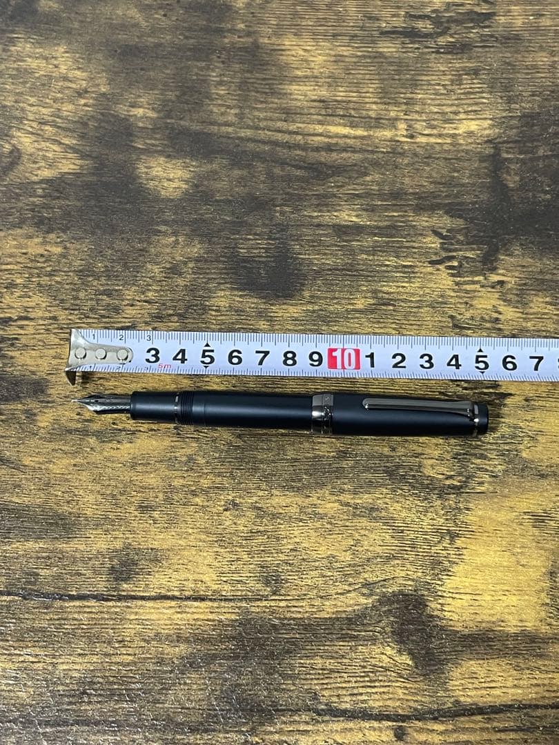 試筆のみ　インペリアルブラック　21金　細字　プロフェッショナルギア　万年筆