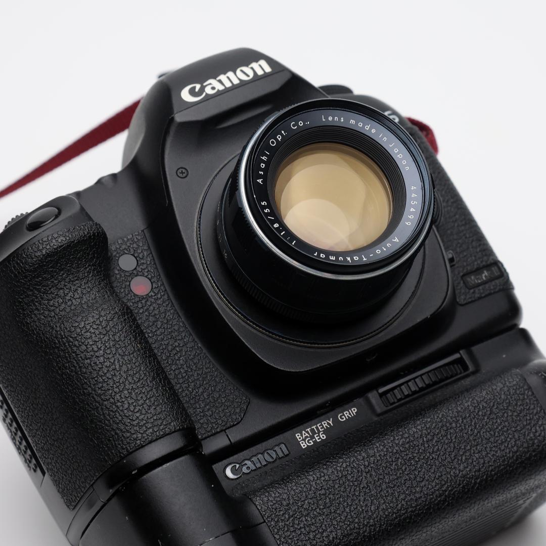 【美品】Auto Takumar 55mm f/1.8 EFマウントアダプター