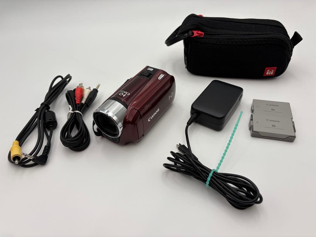 【美品】Canon iVIS HF R21 RED カメラケース付き