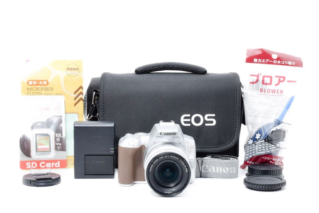 カメラバッグ付き✨Canon EOS KissX10✨シルバー シングルレンズ