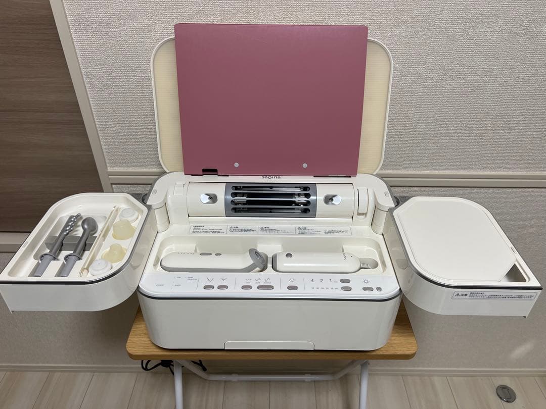 ゆべし　美顔器 スチーム機能付き ホワイト