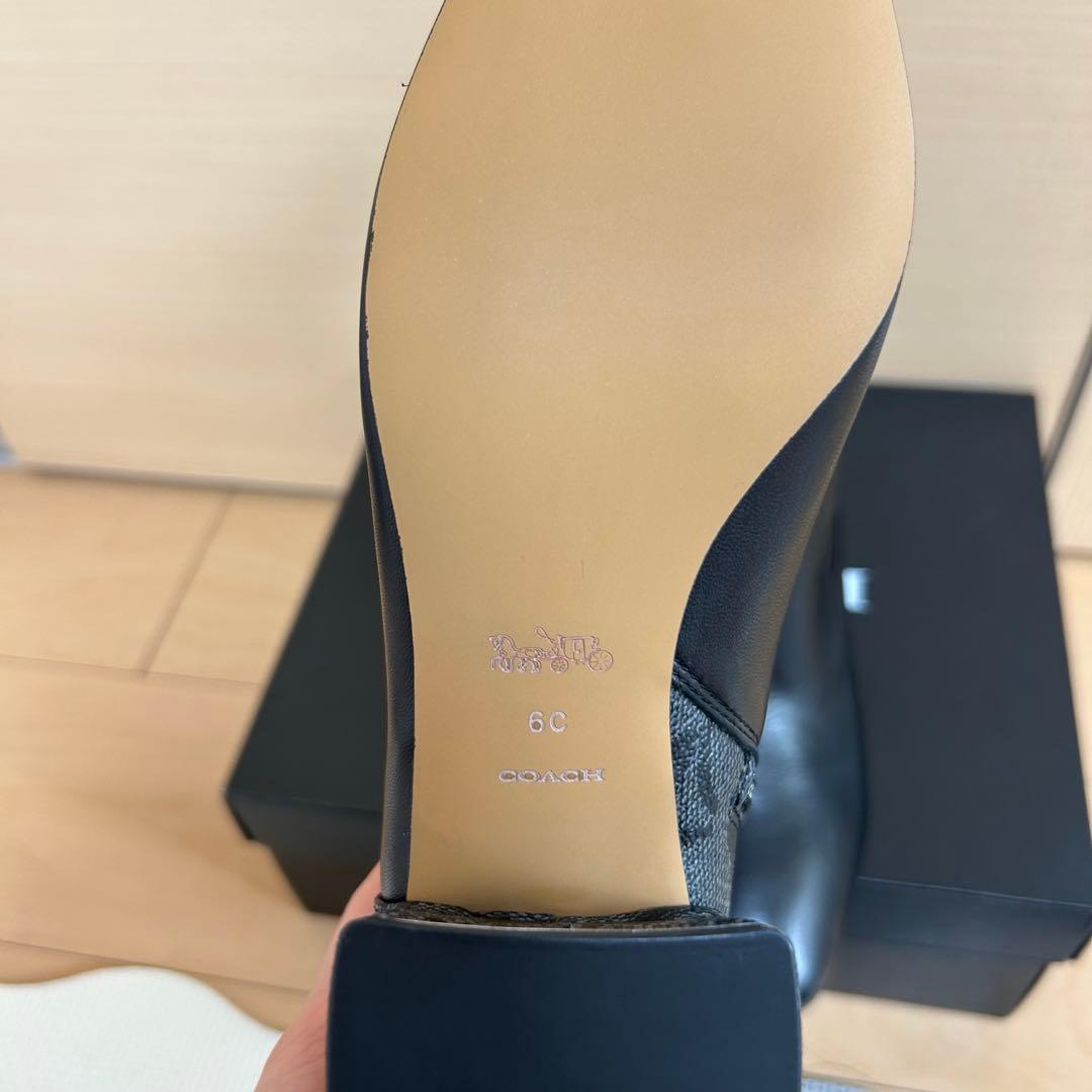新品COACH ショートブーツ 23cm