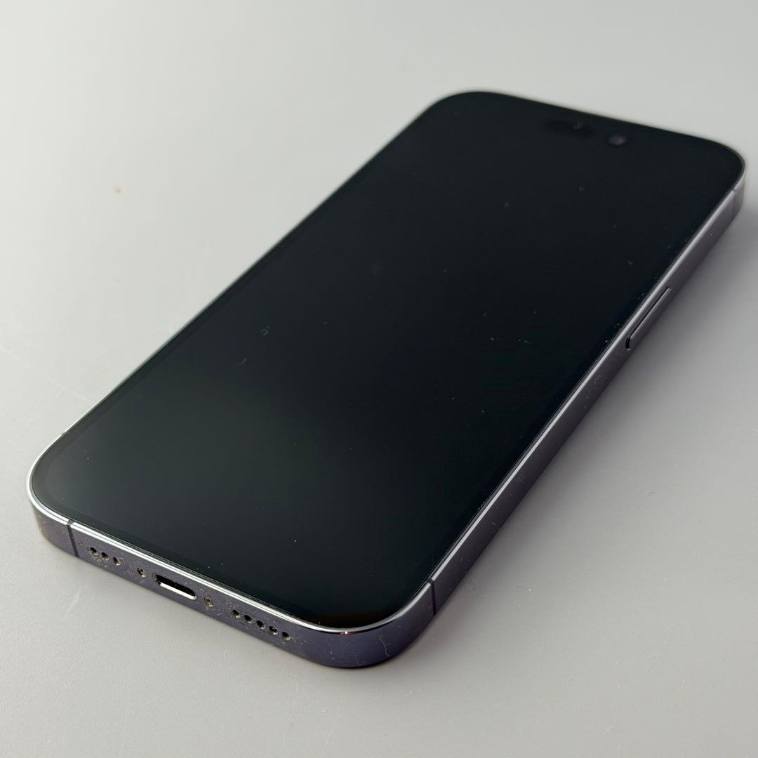 iPhone14Pro 256GB ディープパープル SIMフリー 箱付属品付き