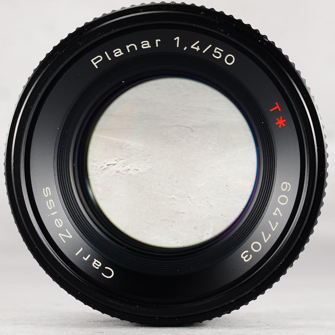 フード付 Carl Zeiss Planar 50mm F1.4 AEJ 703