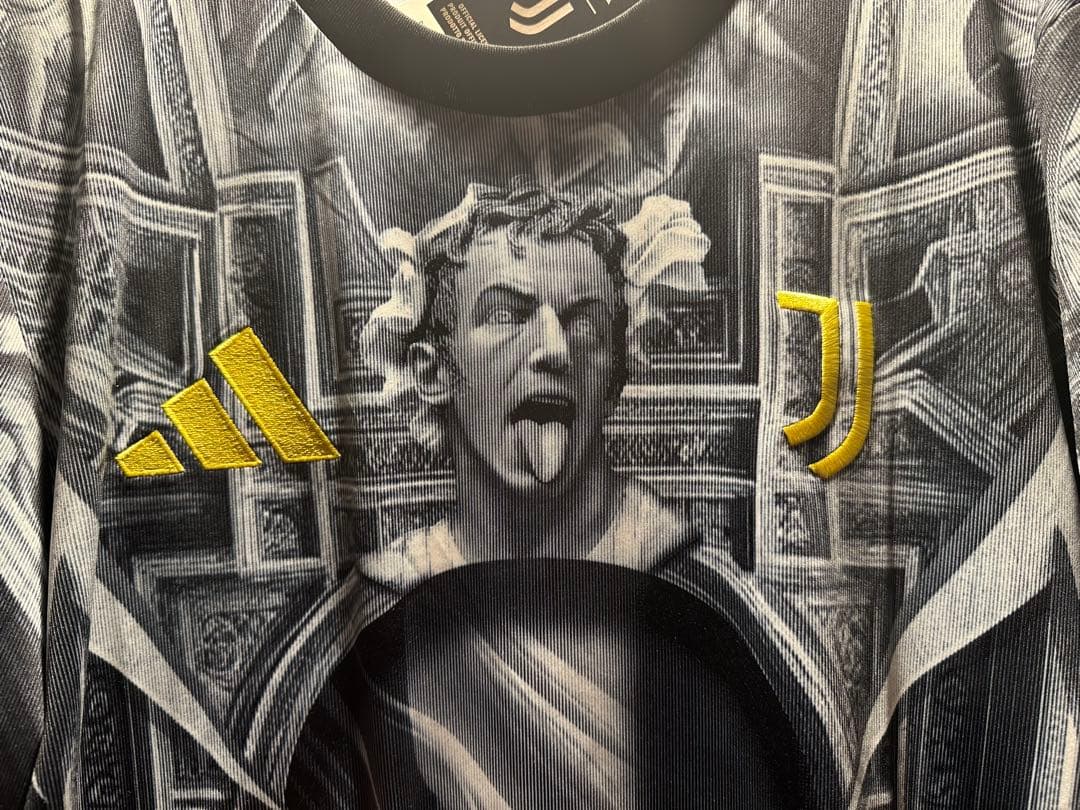 【新品未使用タグ付】ユベントス25-26プレマッチジャージー デルピエロ