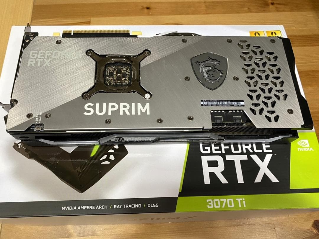 エムエスアイ RTX 3070 Ti SUPRIM X 8GB グラボ