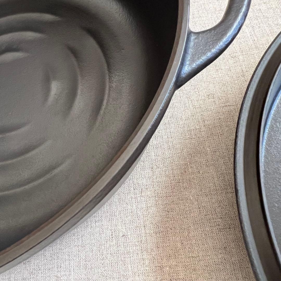 Vermicular 両手鍋 26cm SUKIYAKI マットブラック