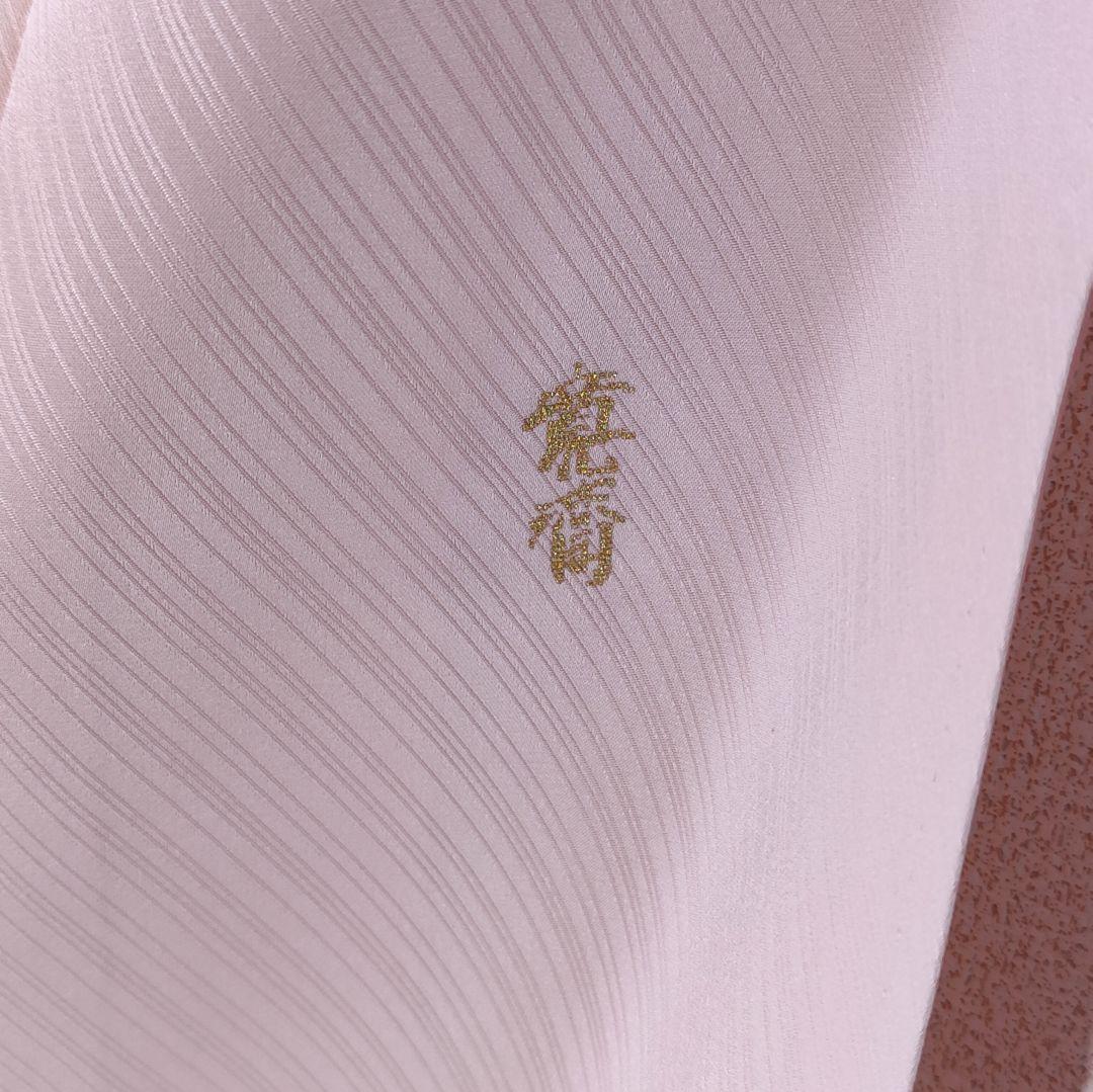 ❰6547❱ フルセット　付け下げ訪問着　作家　山本寛斎　桜　蝶　袋帯　正絹着物