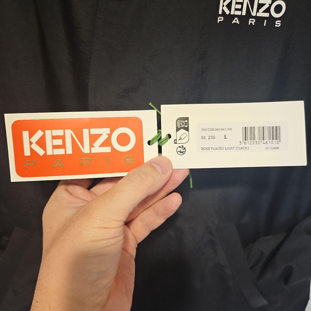 KENZO BOKE FLOWER ナイロンジャケット ブラック L