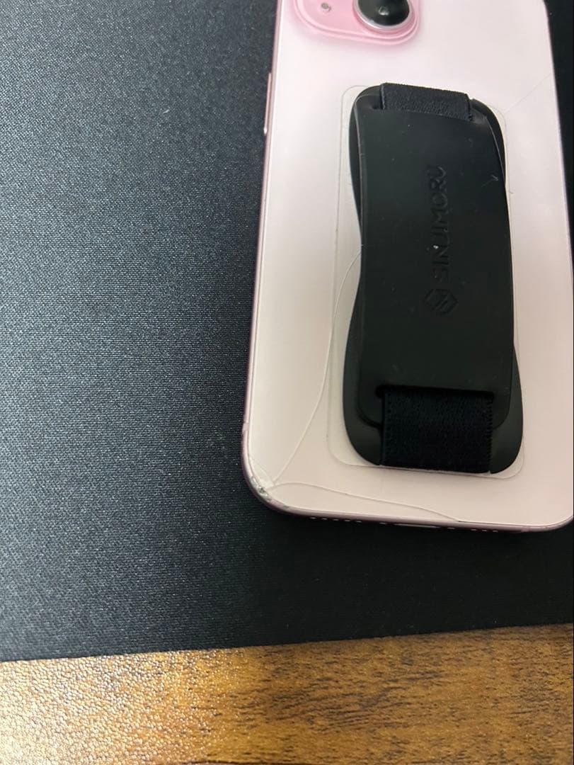 【背面割れあり】iPhone15 256GB SIMロック解除済み